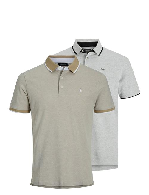 Jack & Jones Jjepaulos Polo Ss 2Pk Mp Noos Jack & J S Beige