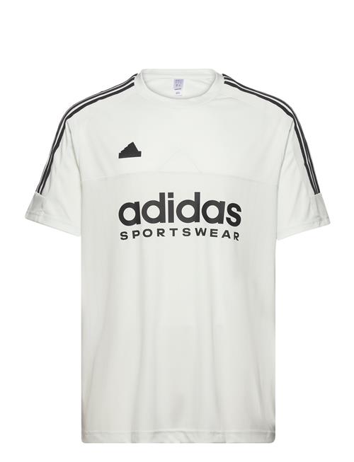 M Tiro Tee Q1 Adidas Sportswear White