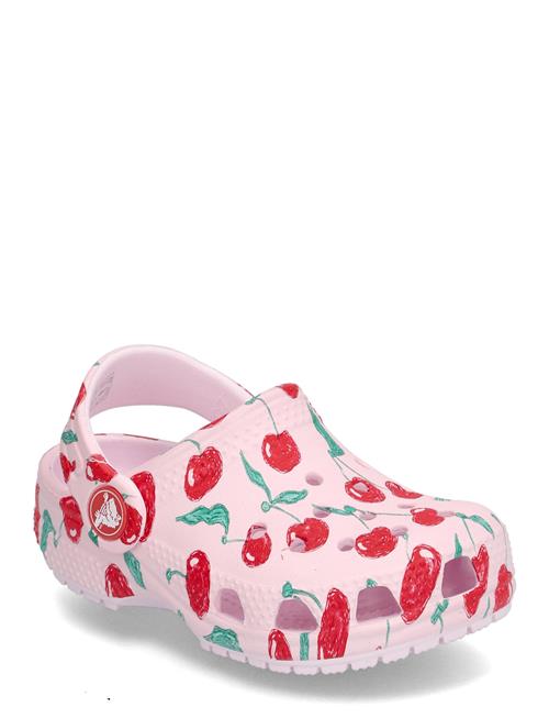 Classic Fresh Fruits Clog T Crocs Pink