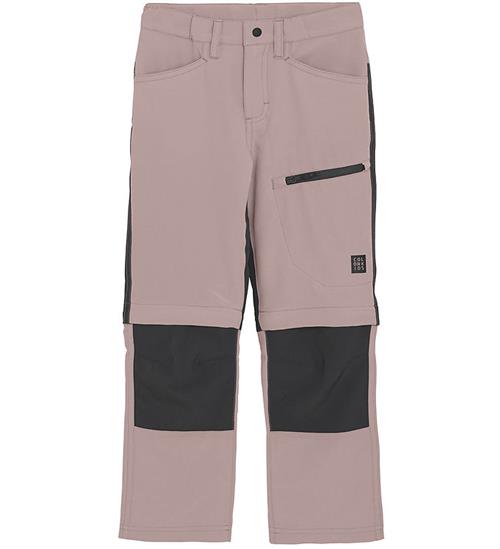 Color Kids Bukser - m. Zip Off - Woodrose