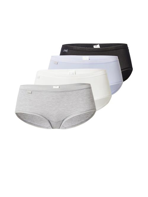 SLOGGI Panty 'Basic+'  opal / grå-meleret / sort / hvid