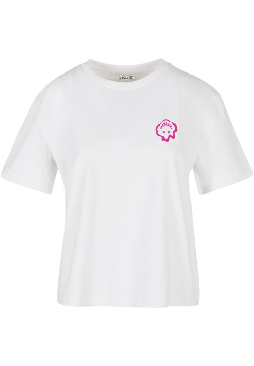 Se Mister Tee Shirts 'Everything's Nice'  pink / hvid ved About You