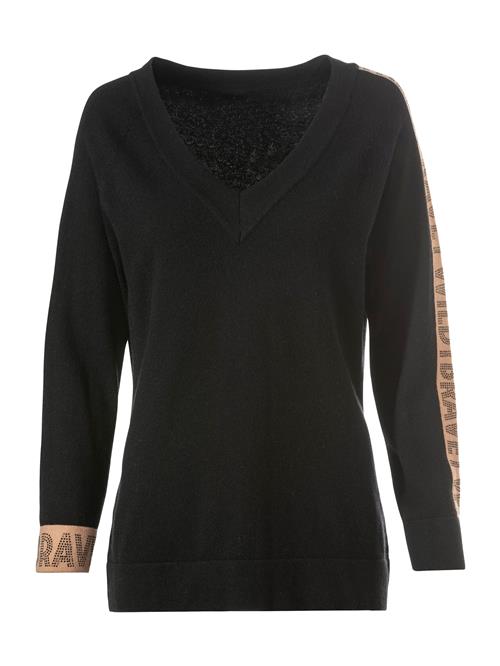 heine Pullover  brun / sort