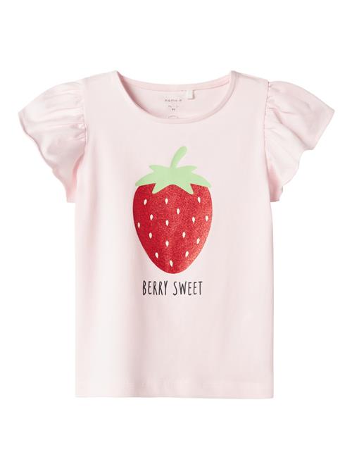 NAME IT Bluser & t-shirts  pastelgrøn / lyserød / mørkerød / sort