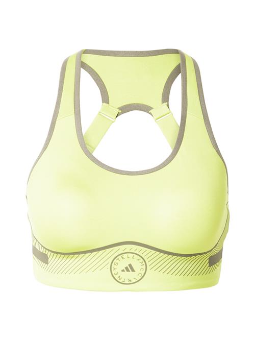 Se ADIDAS BY STELLA MCCARTNEY Sports-BH 'TruePace'  sølvgrå / lime ved About You