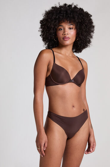 Hunkemöller Usynlig basis-g-streng Brown