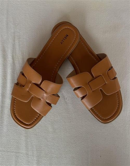 Nelly - Brun - Slip In Sandal