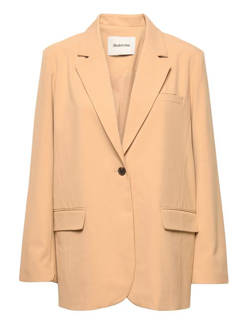 Se Ankermd Blazer Modström Beige ved Booztlet