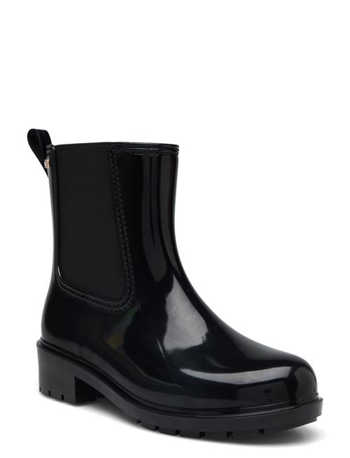 Se Flag Rainboot Tommy Hilfiger Black ved Booztlet