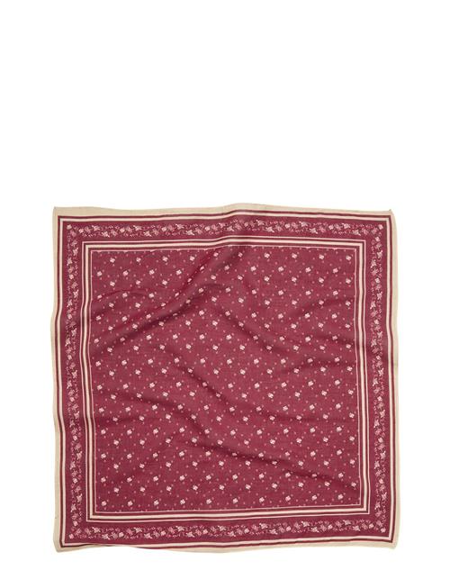 Se Fleur Cotta Scarf Becksöndergaard Red ved Booztlet