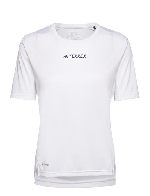 Se W Mt Tee Adidas Terrex White ved Booztlet