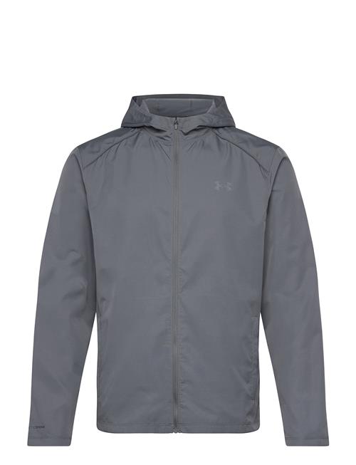 Ua Launch Hooded Jacket Under Armour Grey