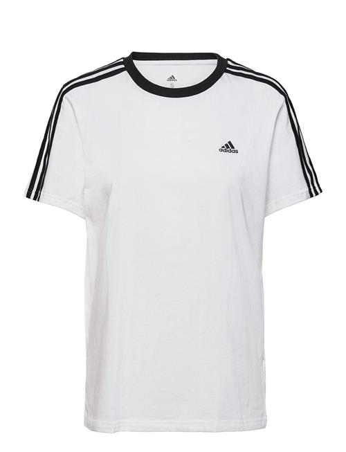 Essentials 3-Stripes T-Shirt Adidas Sportswear White