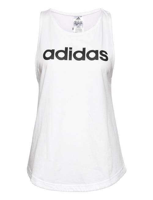 Essentials Loose Logo Tank Top Adidas Sportswear White