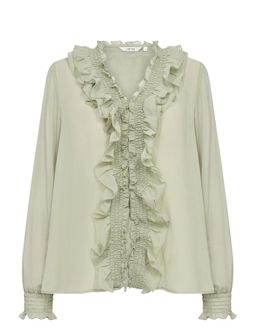 Cremery Blouse Cream Green