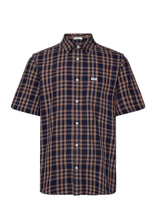 Ss 1 Pkt Shirt Wrangler Navy