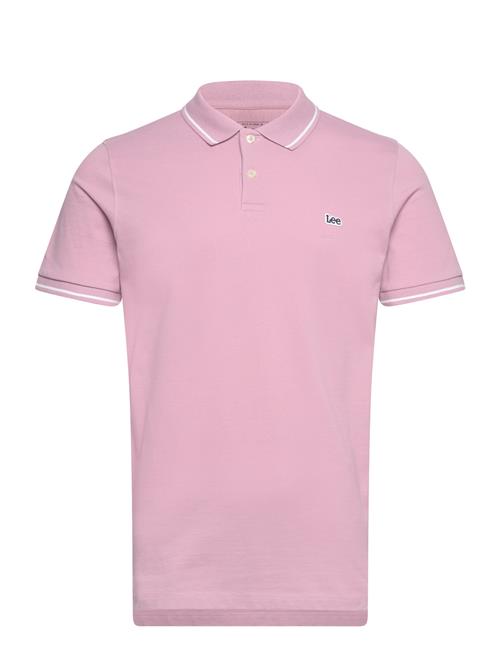 Pique Polo Lee Jeans Pink