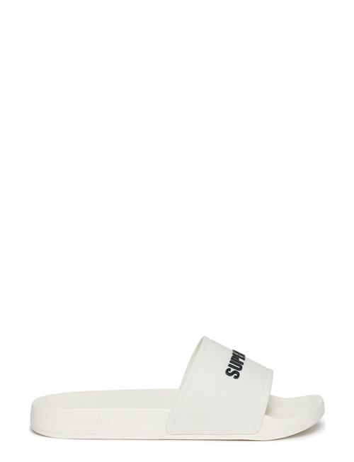 Logo Pool Slide Superdry White