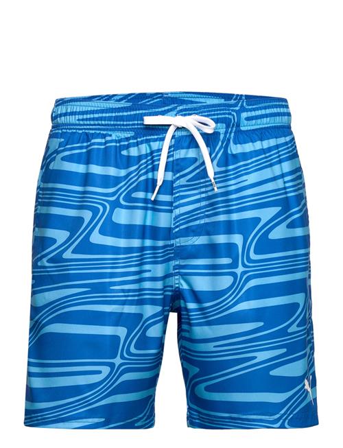 Puma Swim Men Formstrip Mid Shorts 1P Puma Swim Blue