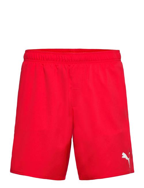 Se Puma Swim Men Mid Shorts 1P Puma Swim Red ved Booztlet