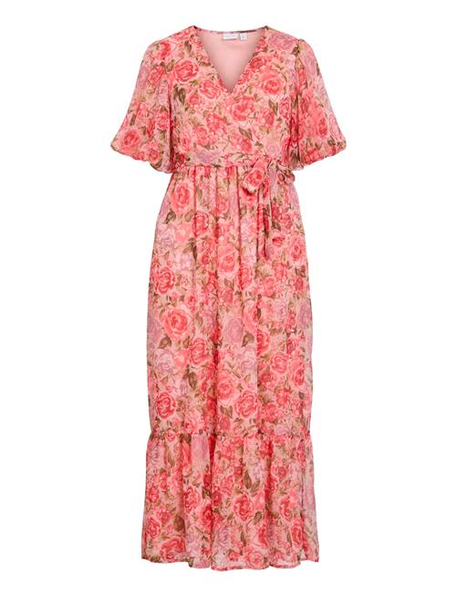 Vipalma S/S Ankle Dress/Dc/Ka Vila Pink