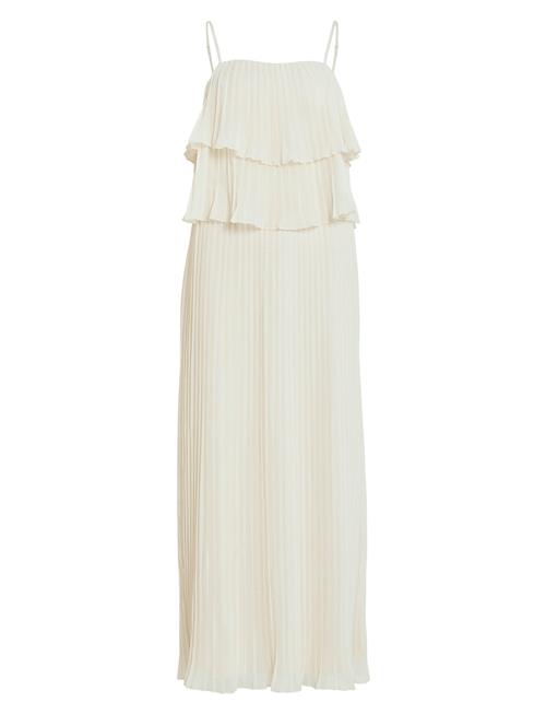 Vichiffan Singlet Pleat Dress - Noos/Dc Vila White