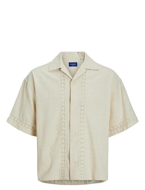 Jack & Jones Jormarrakech Detail Shirt Ss Jack & J S Cream