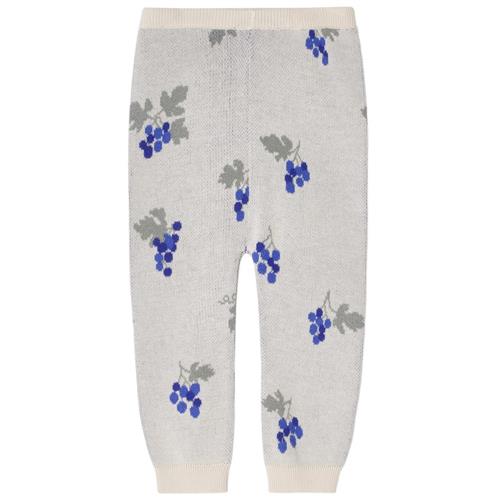 garbo&friends Strikkede Bukser Grapes Ecru 50/56 cm  Hvid  50/56 cm  Unisex