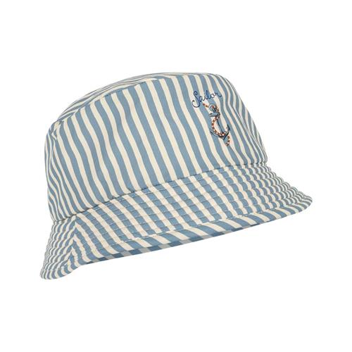 Konges Sløjd Asnou Bucket Hat Sailor Stripe | Blå | 2-4 years