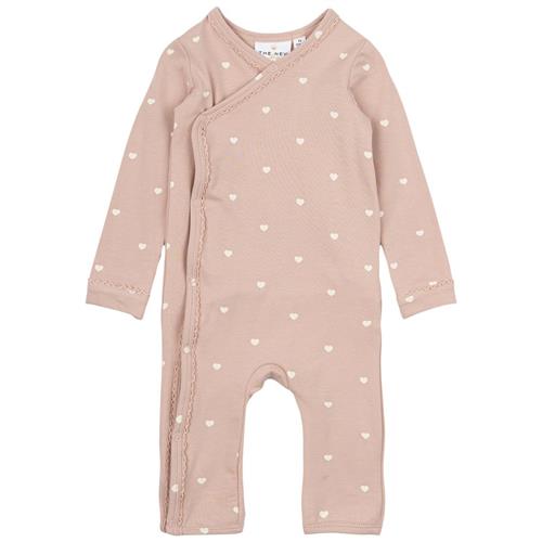 The New Siblings GOTS Nova Wrap Jumpsuit Adobe Rose | Lyserød | 62 cm