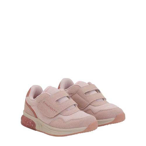 EnFant Velcro Sneakers Med Lys Sepia Rose | Lyserød | 23 EU