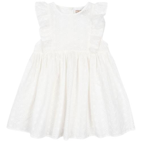 Se Konges Sløjd Lacey Kjole Optic White | Hvid | 3 years ved Babyshop