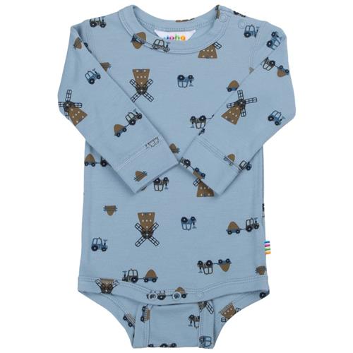 Se Joha Baby Body Blue | Blå | 80 cm ved Babyshop