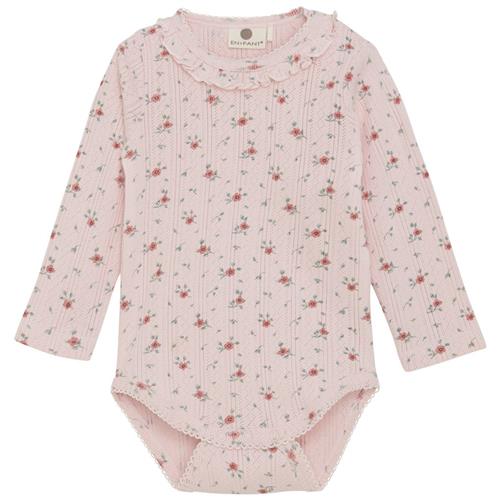 EnFant Pointelle Baby Body Veiled Rose | Lyserød | 74 cm