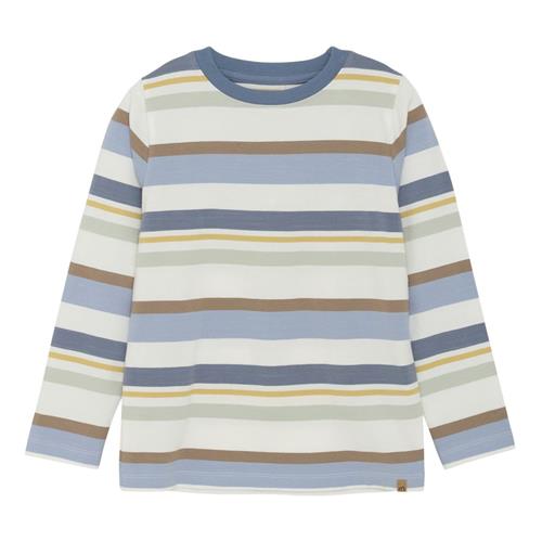 Se Minymo Langærmet T-shirt Flint Stone | Grå | 116 cm ved Babyshop