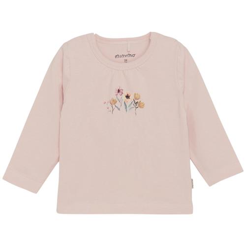 Minymo Langærmet T-shirt Peach Whip | Lyserød | 92 cm