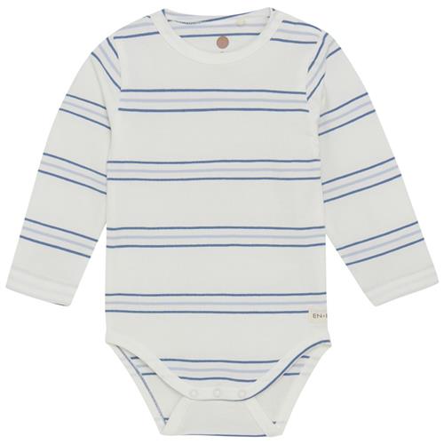 EnFant Stribet Baby Body Infinity 74 cm  Creme  74 cm  mand