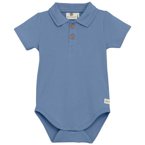 EnFant Poloshirt Body Infinity 74 cm  Blå  74 cm  mand