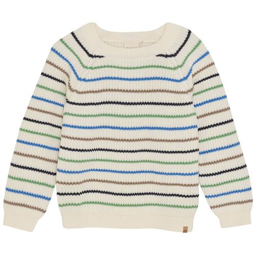Minymo Strikket Pullover Marshmallow White 92 cm  Hvid  92 cm  mand