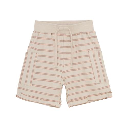 EnFant GOTS Stribede Shorts French Oak | Beige | 86 cm