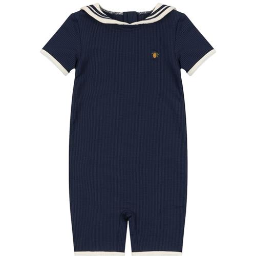 Konges Sløjd Sailor UV-Onesie Navy Blazer 6 months  Marineblå  6 måneder  Unisex