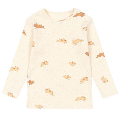 Se Konges Sløjd Minnie Langærmet Top Petit Lapin 9 months  Creme  9 måneder  kvinde ved Babyshop
