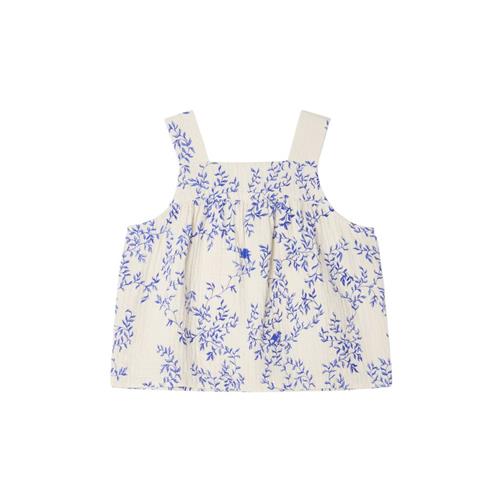 garbo&friends Ærmeløs Top I Musselin Jardim 98/104 cm  Blå  98/104 cm  Unisex