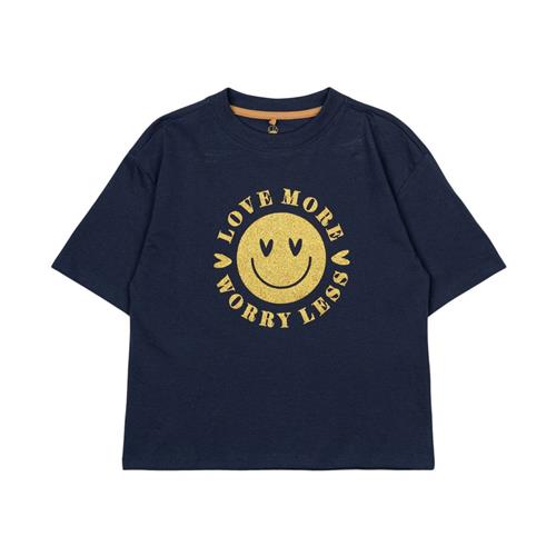 The New Neema Tee Mood Indigo 3-4 Y  Marineblå  3-4 år  kvinde