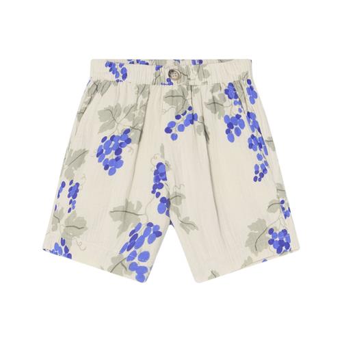 garbo&friends Shorts I Musselin Grapes Blue | Blå | 110/116 cm