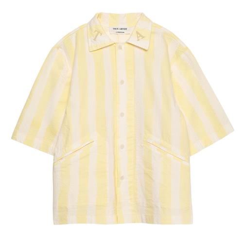 True Artist Nº02 Kortærmet Skjorte Double Cream 6-7 Y  Gul  6-7 år  Unisex