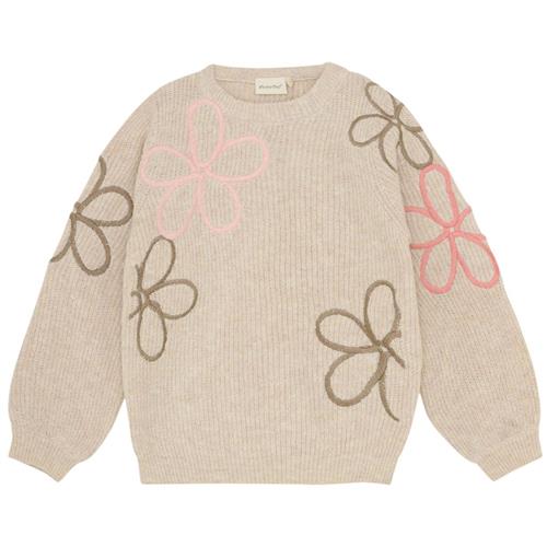 Minymo Strikket Pullover Marshmallow White 86 cm  Hvid  86 cm  kvinde