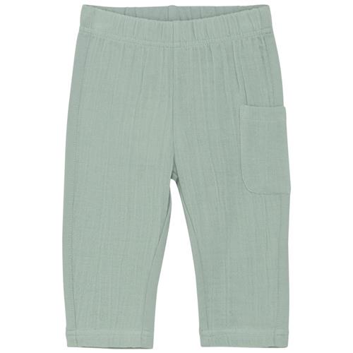 EnFant GOTS Muslin-bukser Jadeite 92 cm  Grøn  92 cm  mand