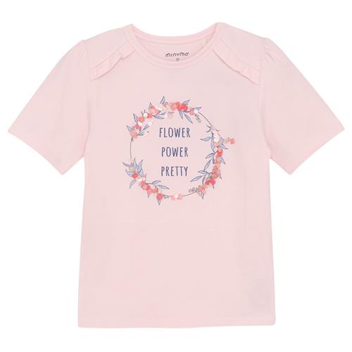 Minymo T-shirt Pink Dogwood | Lyserød | 86 cm