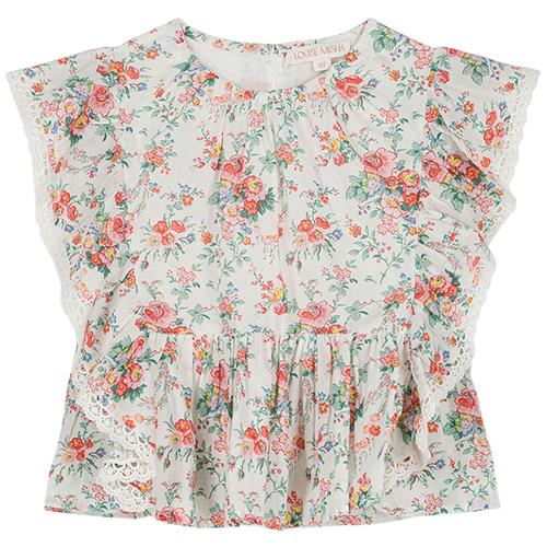 Louise Misha Ines Bluse Cream Rosa Festa 4 Y  Creme  4 år  kvinde
